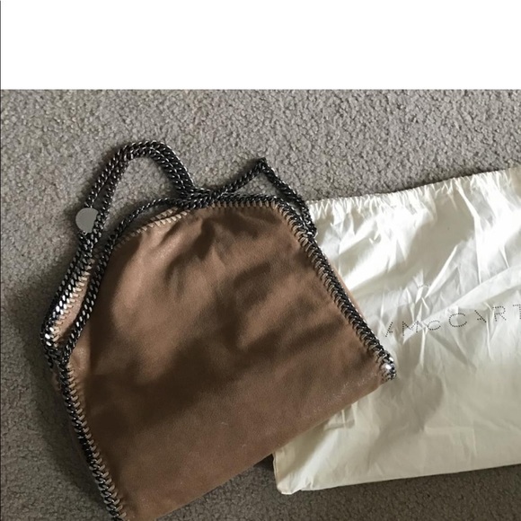 Stella McCartney shaggy deer large Falabella fold over bag - Picture 4 of 9